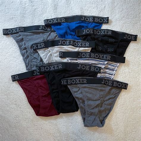 joe boxer metallic boxers|joe boxer string bikini men.